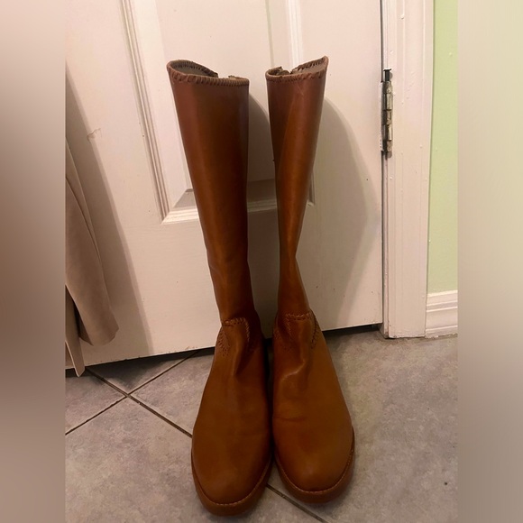 Jack Rogers Tan Harper Riding Boots Size 9.5 - Picture 2 of 16